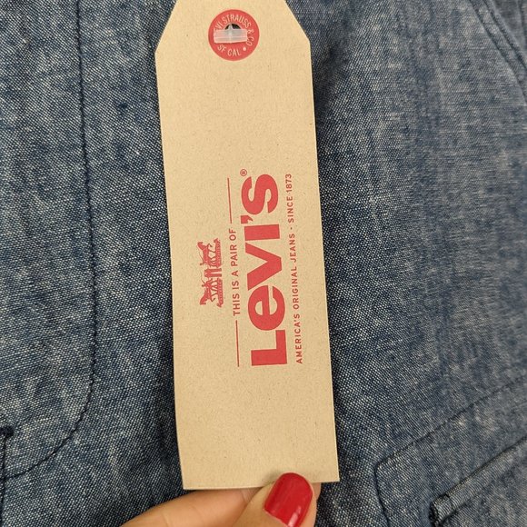 Levis Carrier Cargo Blue Shorts Waist 31 - Picture 5 of 16